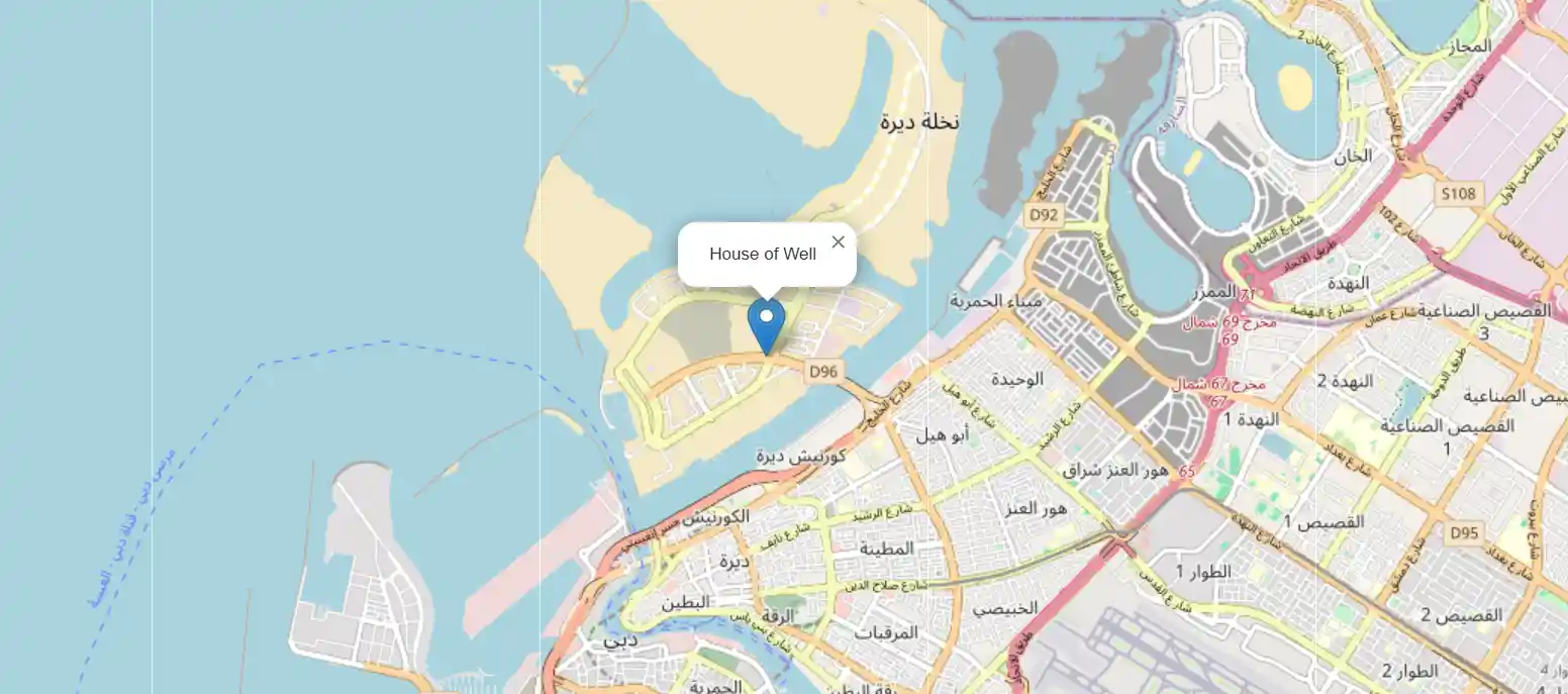 house-of-well-location-map