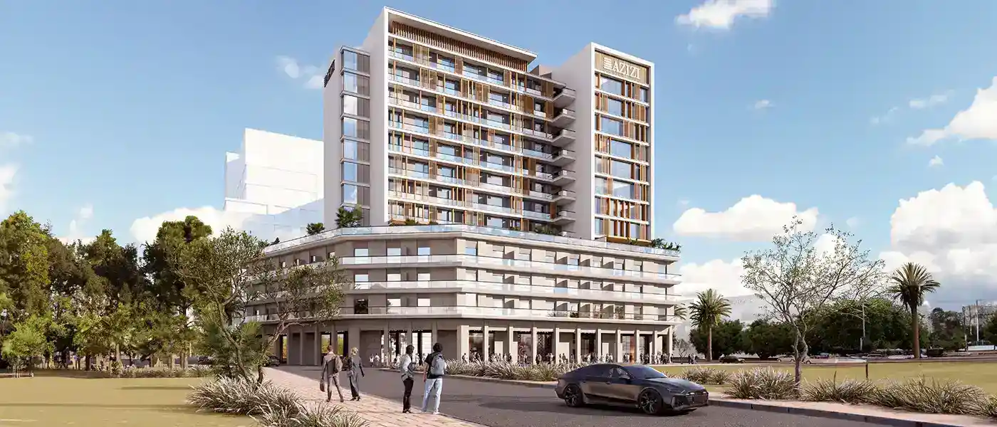 Azizi Lina Entrance View