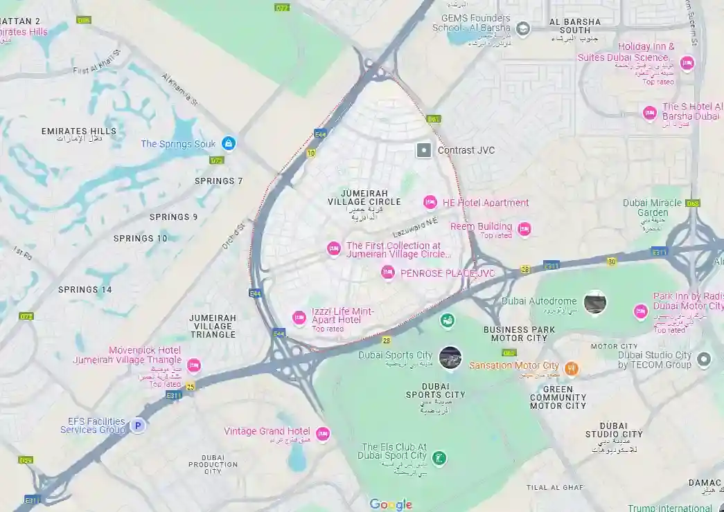 Master Plan of The Borough