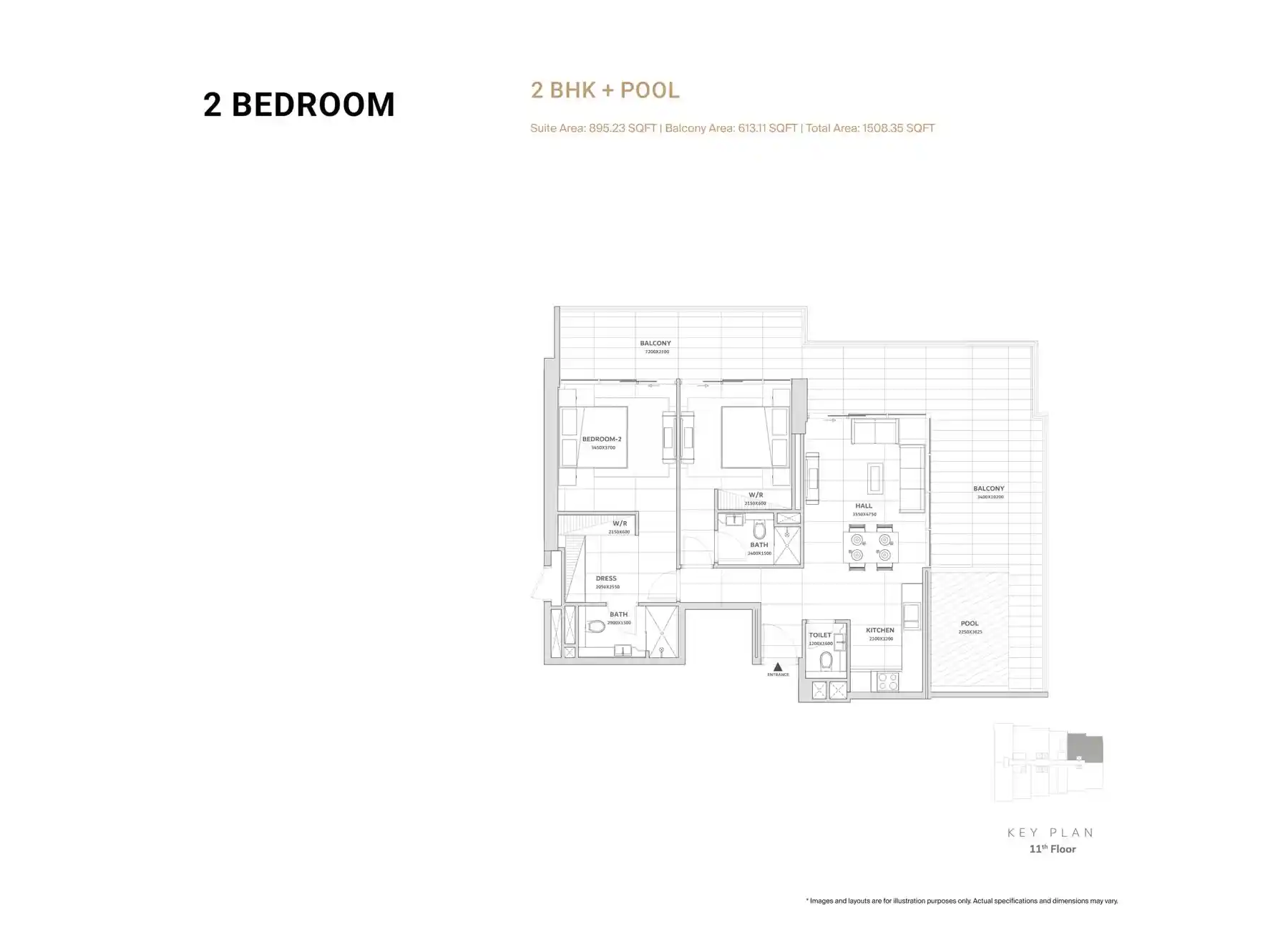 2 Bedroom