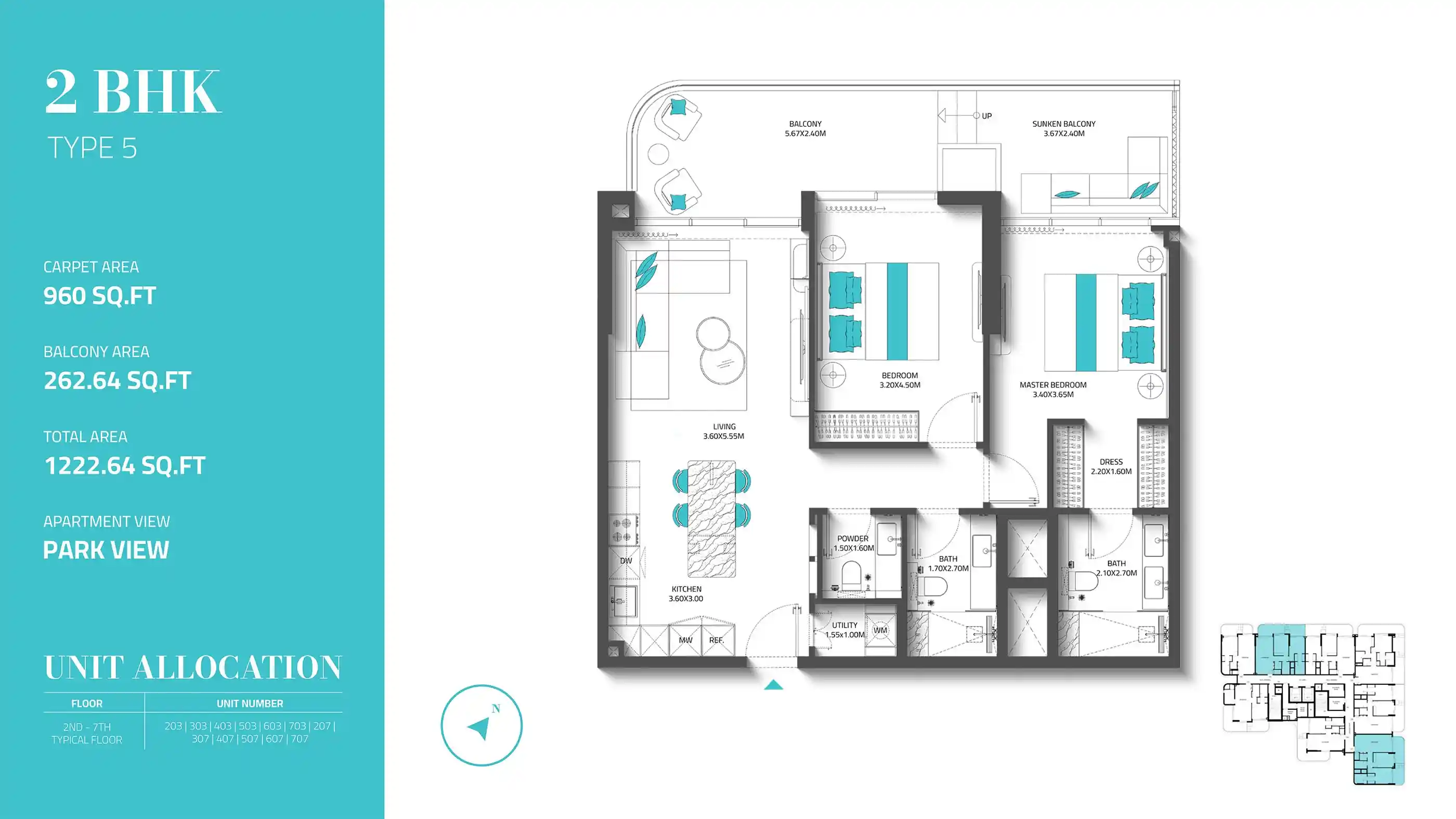 Unit 203-707 (Type 5)