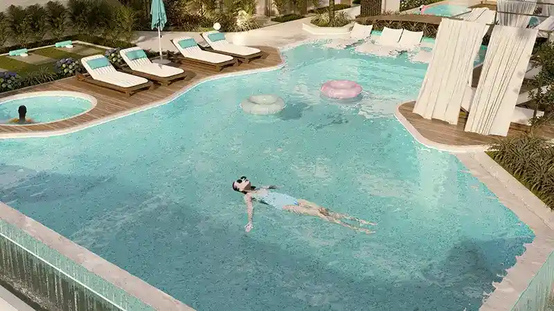 Reef 997 Residences Infinity Swimming Pool