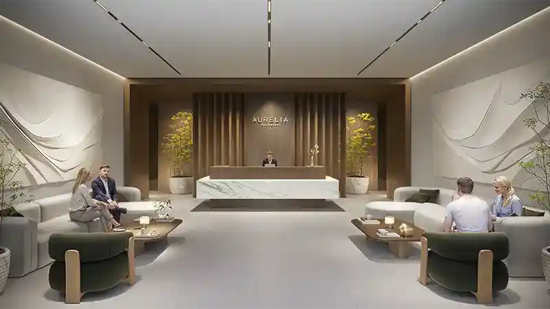 Aurelia Residence Lobby