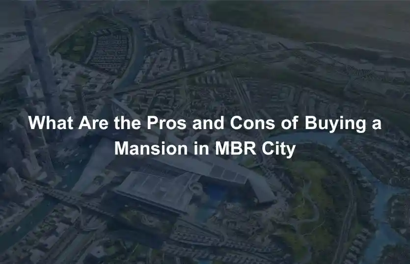 What Are the Pros and Cons of Buying a Mansion in MBR City