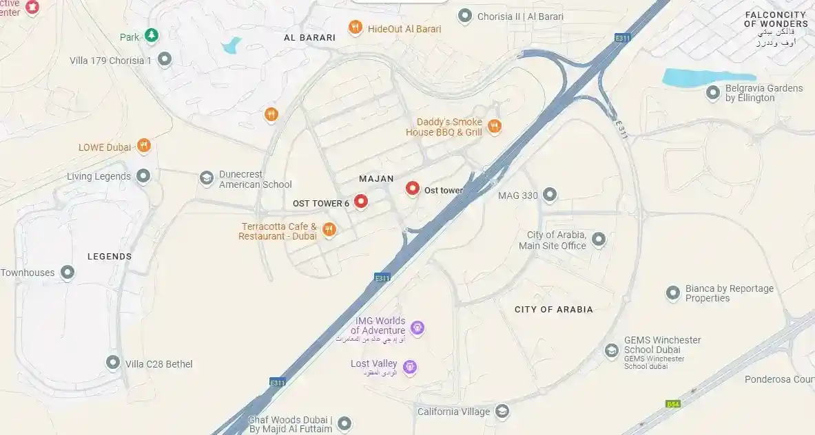 Master Plan of Vincitore Wellness Estate