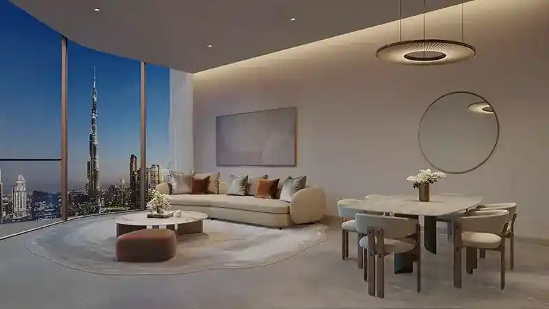 Sol Luxe Tower Living & Dining Room