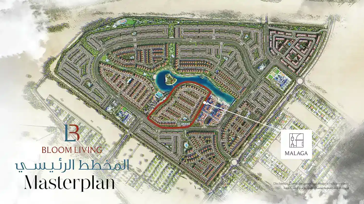 Master Plan of Malaga Bloom 