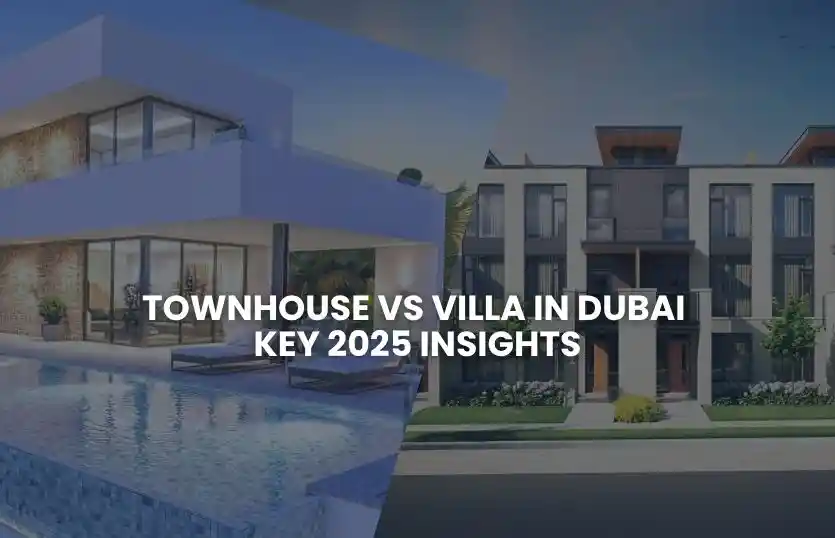 Townhouse vs Villa in Dubai: Key 2025 Insights