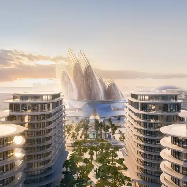 The Row Saadiyat Airial View