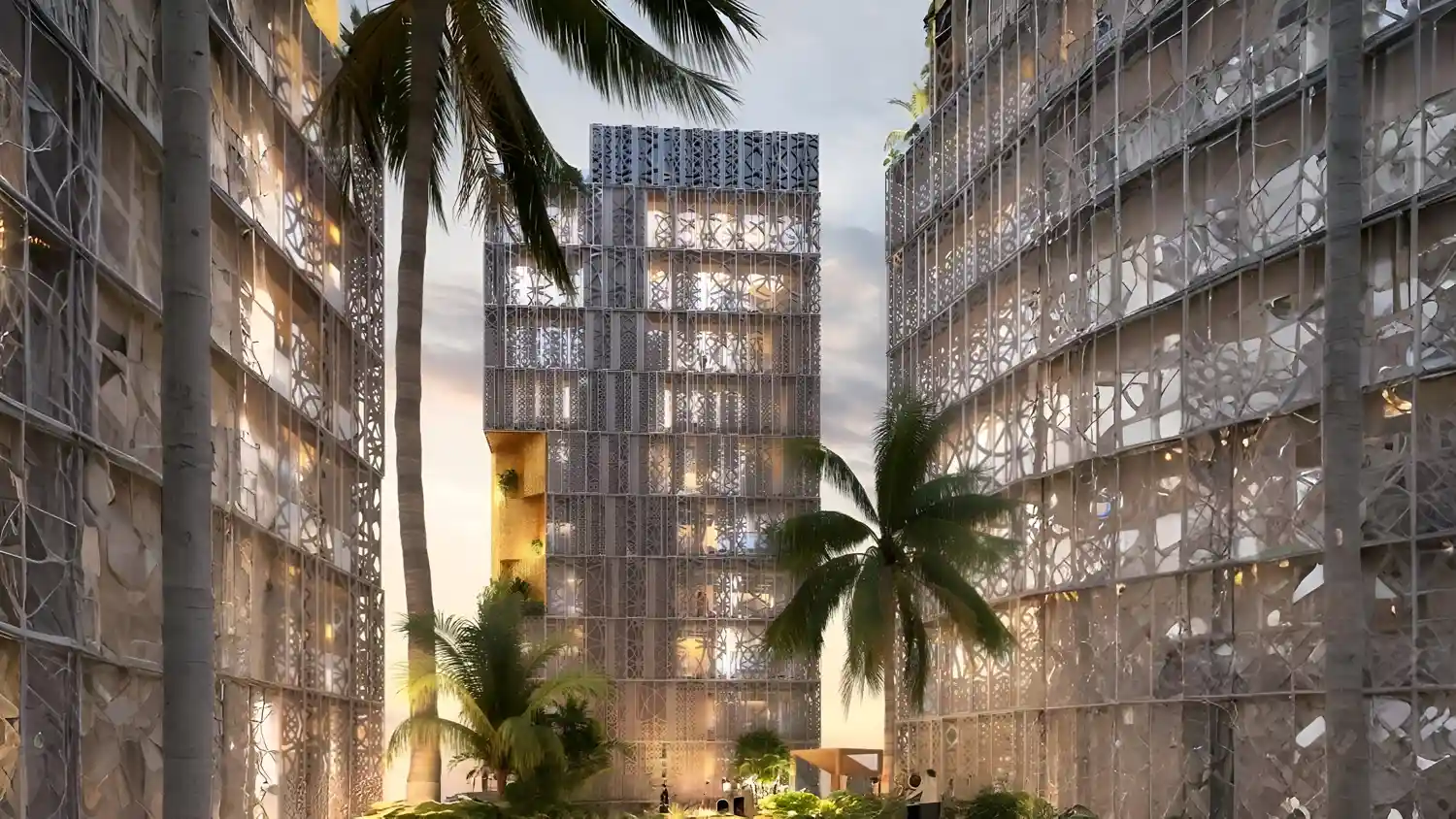 John Richmond Towers Entrance View