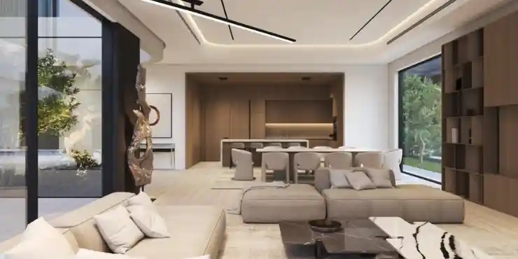 Kaia Living and Dinning Area