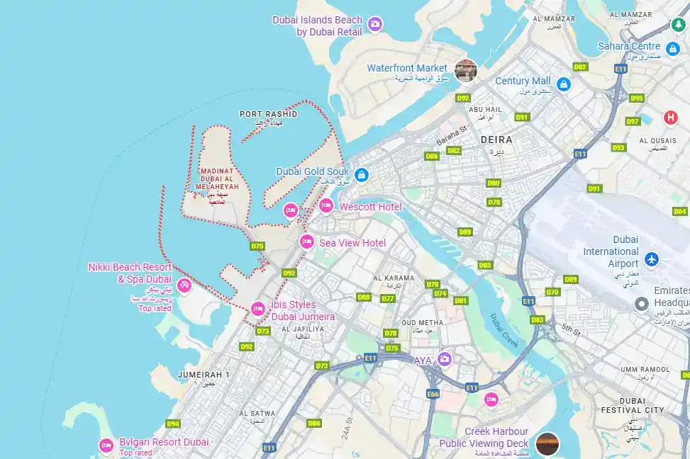 Master Plan of Prestige One Residences