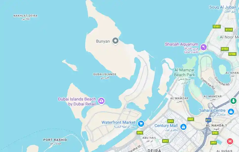 Location of Maravea Residences