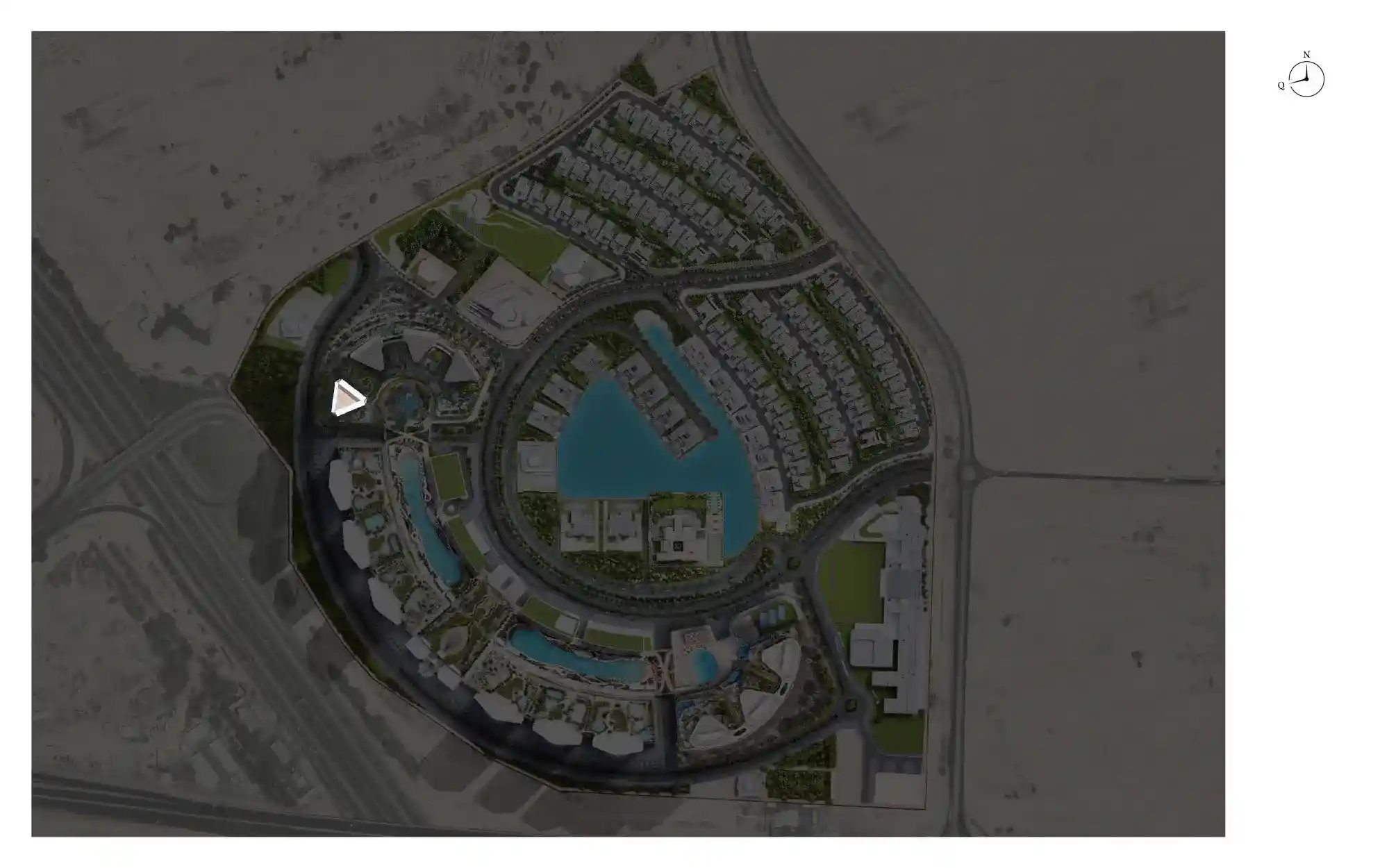 Master Plan of The S Sobha Hartland 2