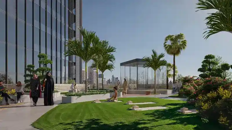 The S Sobha Hartland 2 Meditation Area