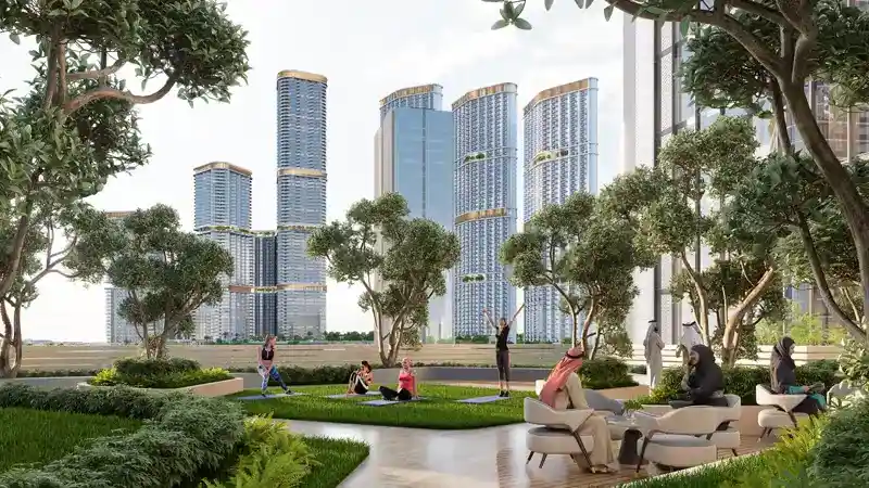 The S Sobha Hartland 2 Yoga Area