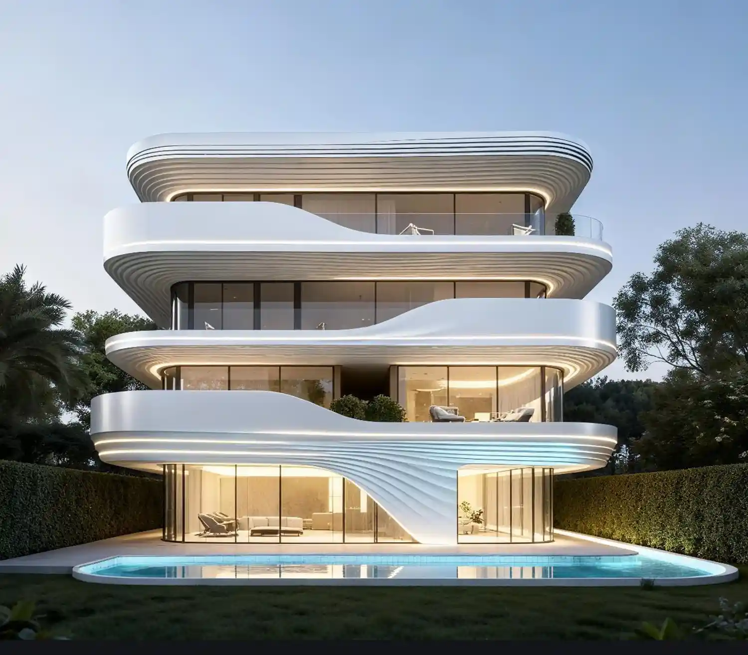 Green Wood Royal Villa Swimming Pool