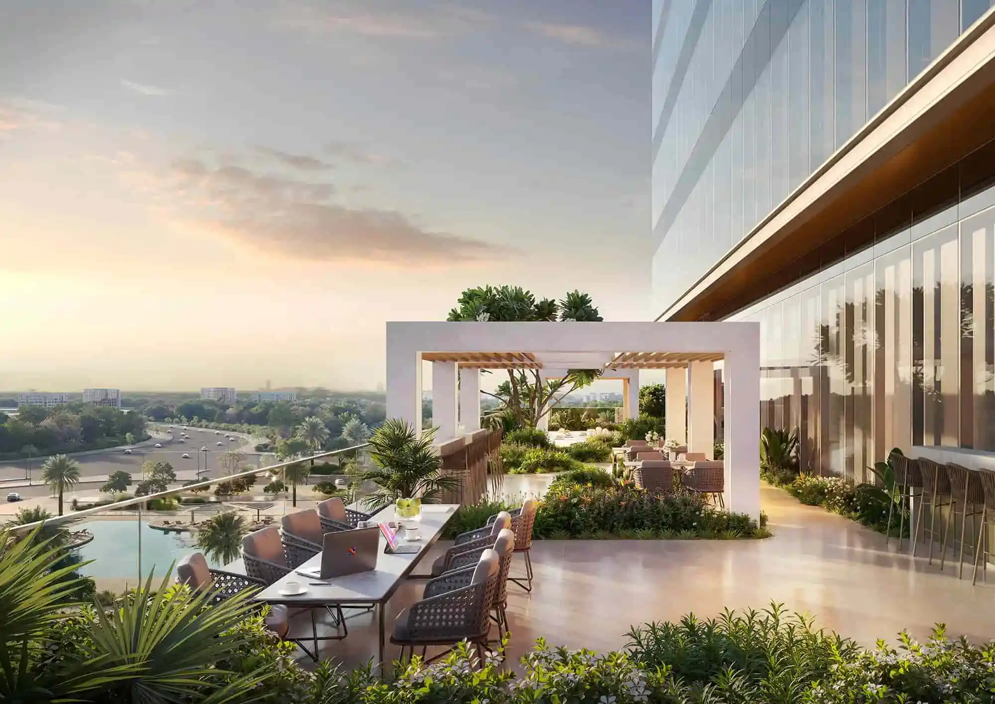 Eaton Square Outdoor Dinning