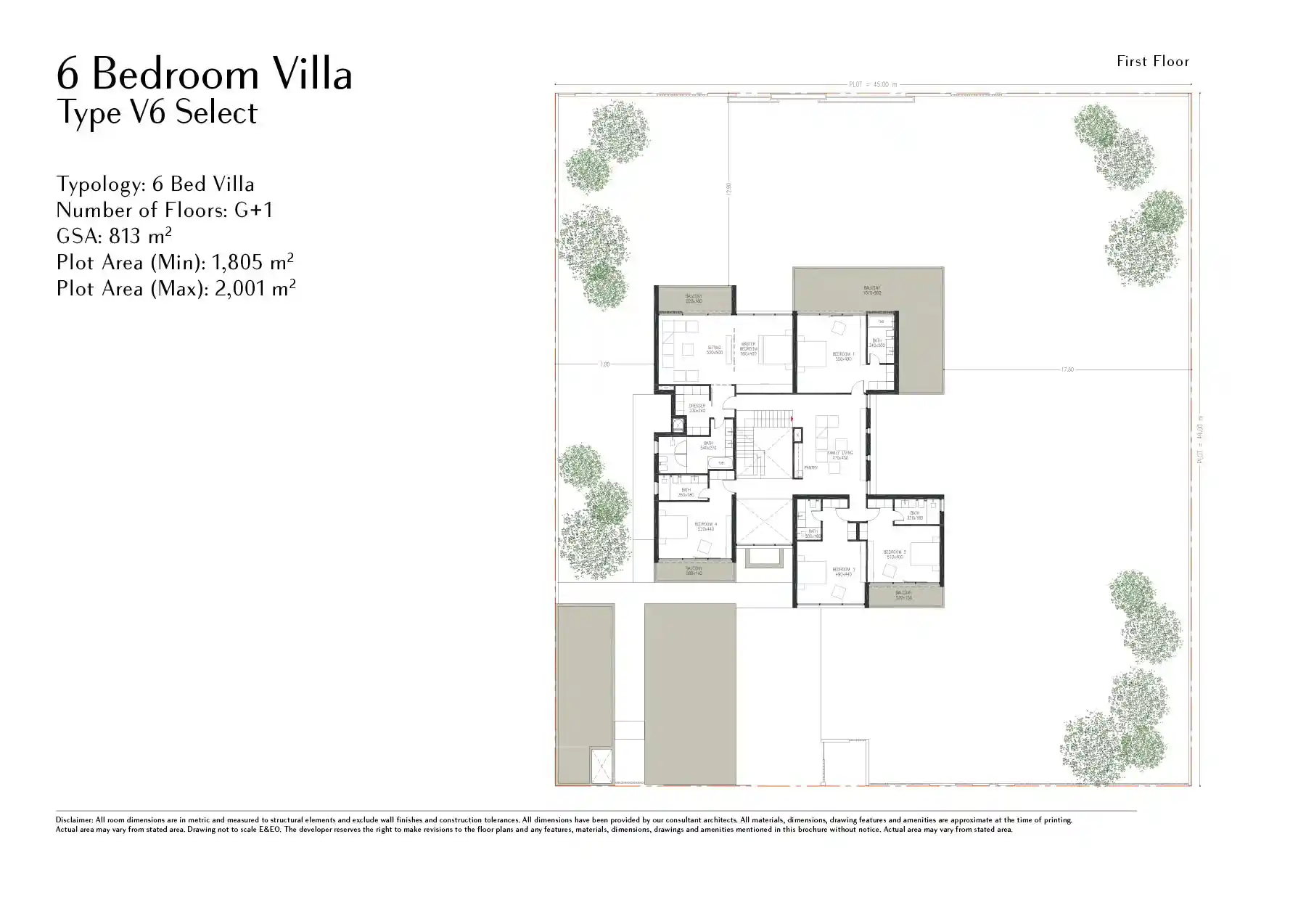 Type V6 Select (First Floor)