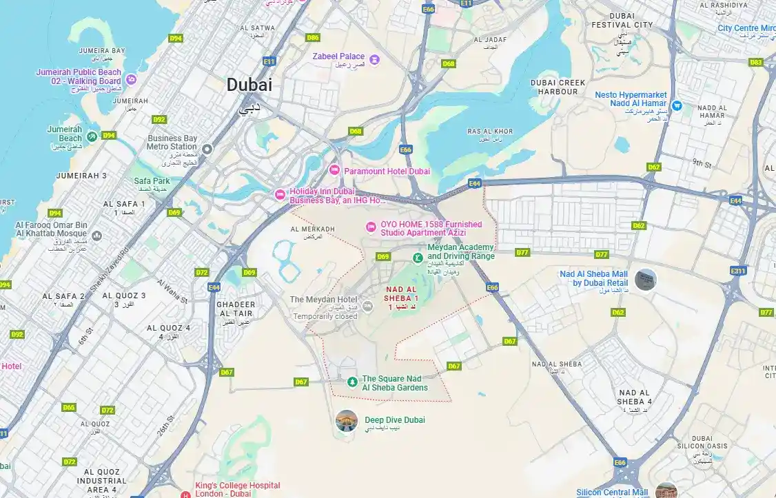 Master Plan of Rove Home