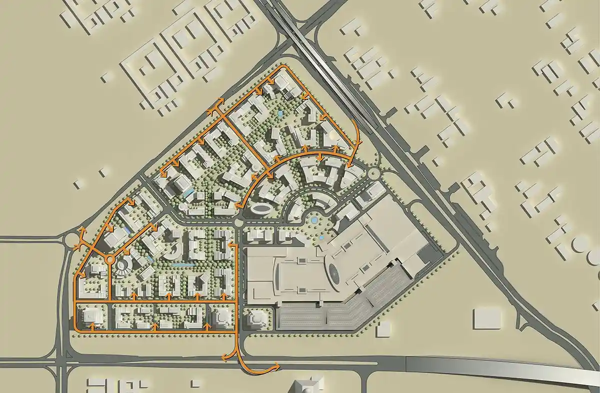 Masterplan of Vertex Pointe