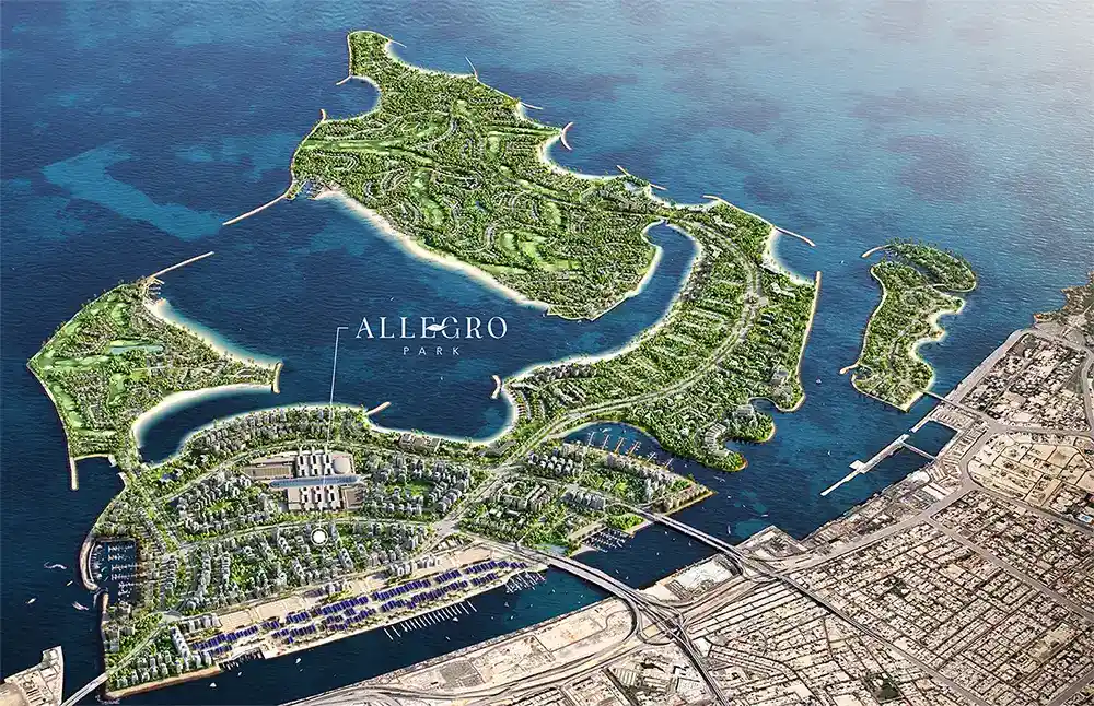 Master Plan of Allegro Park 