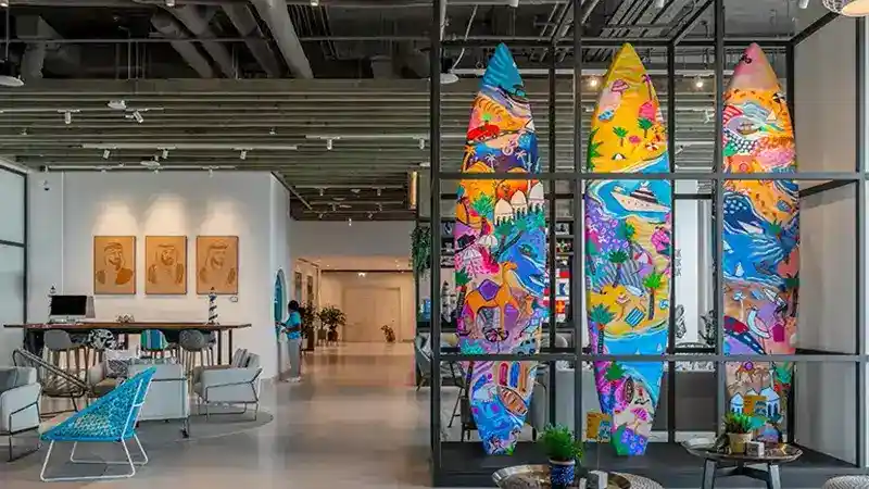 Rove Hotels Seating Area