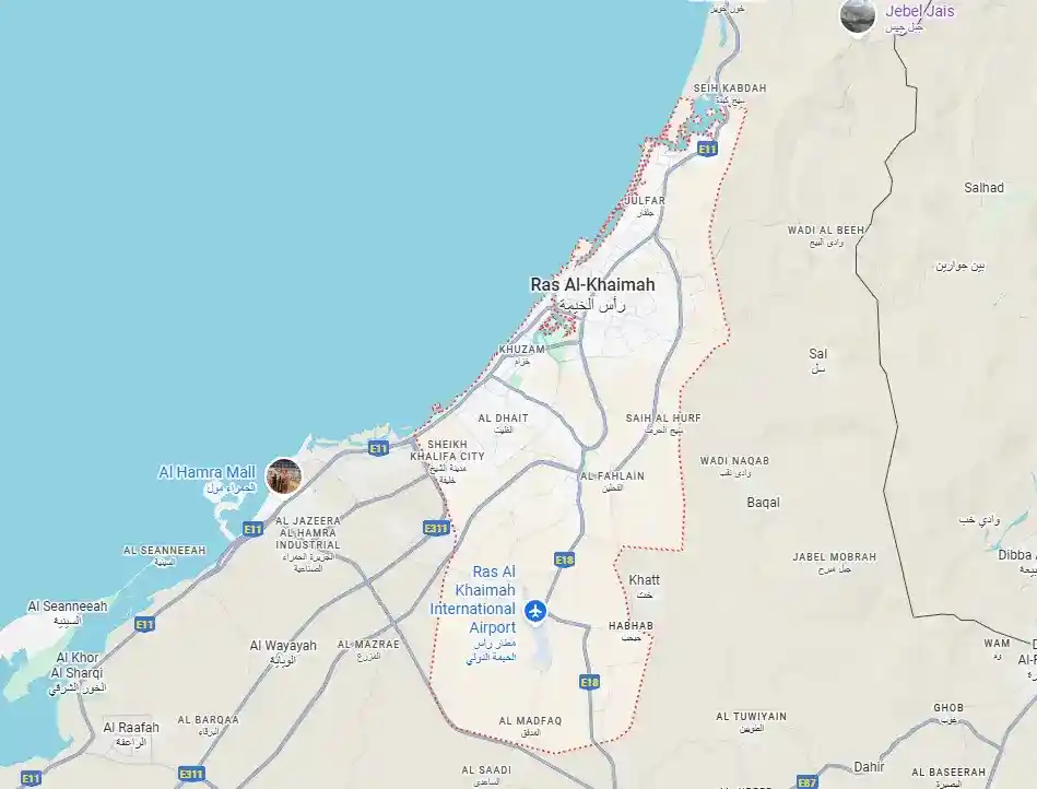 Location of Nura Apartment 