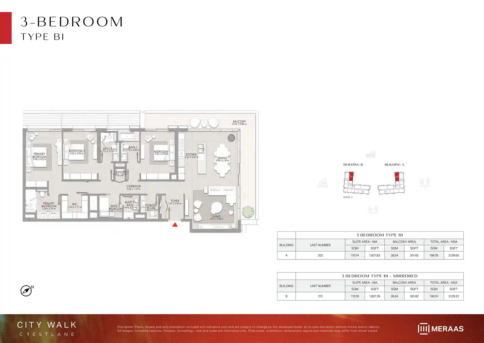 LEVEL 02 (TYPE B1 & TYPE B1 MIRRORED)