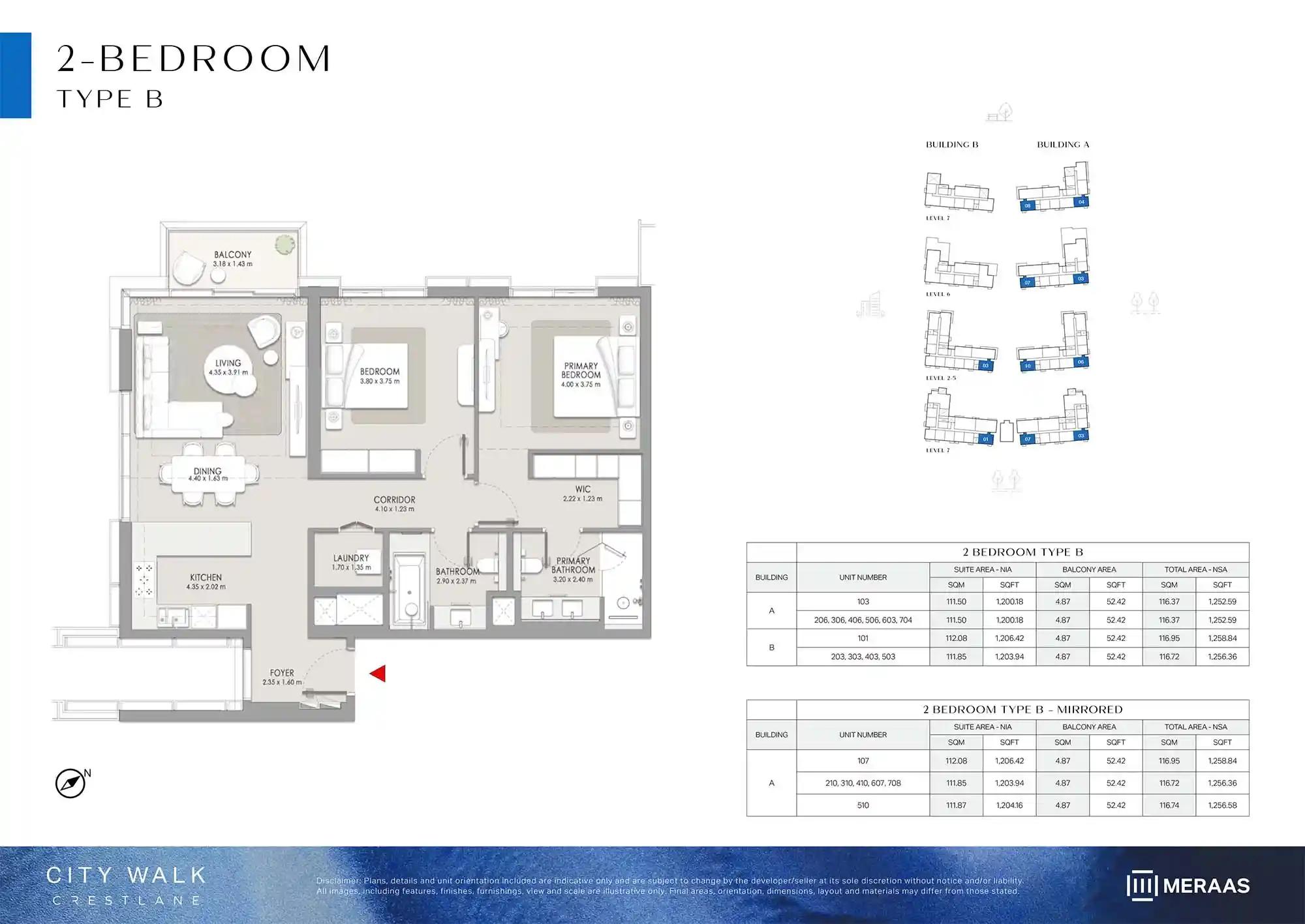 LEVEL 02-06 (TYPE B & TYPE B MIRRORED)