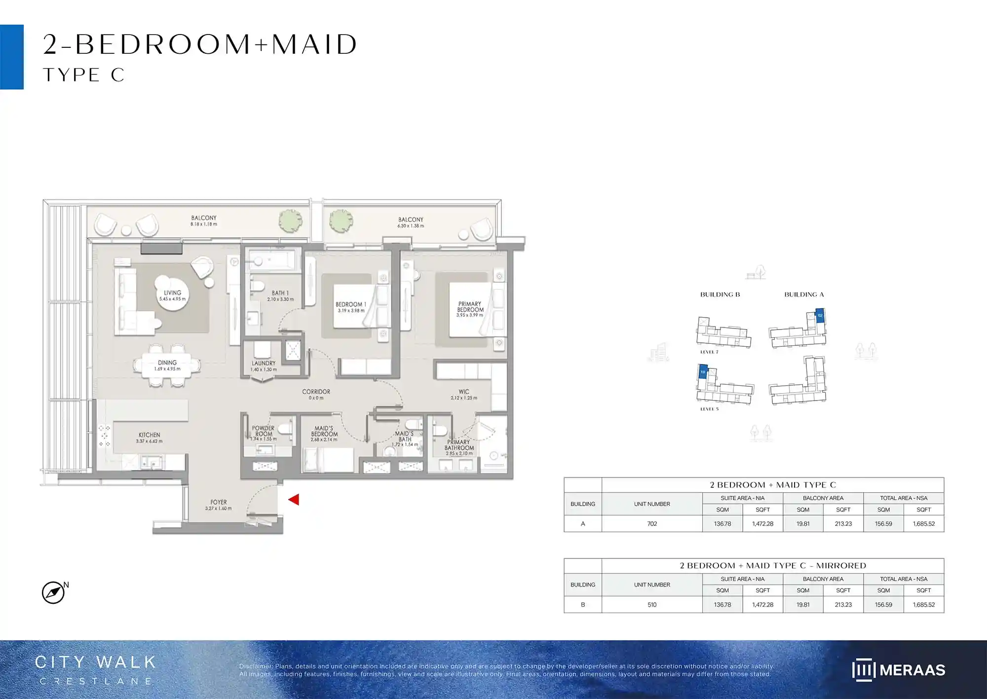 LEVEL 05 & 07 (TYPE C & TYPE C MIRRORED)
