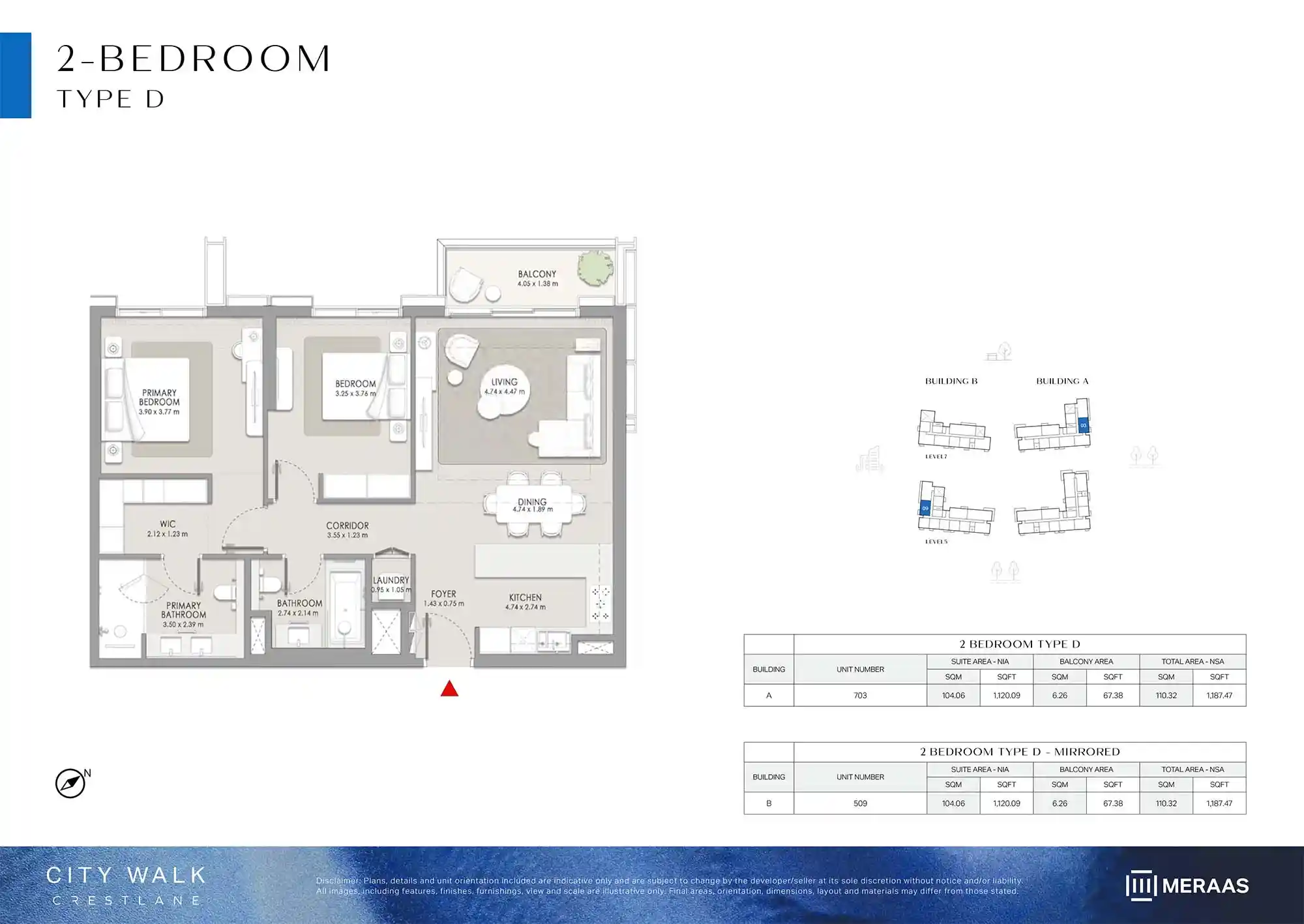 LEVEL 05 & 07 (TYPE D & TYPE D MIRRORED)