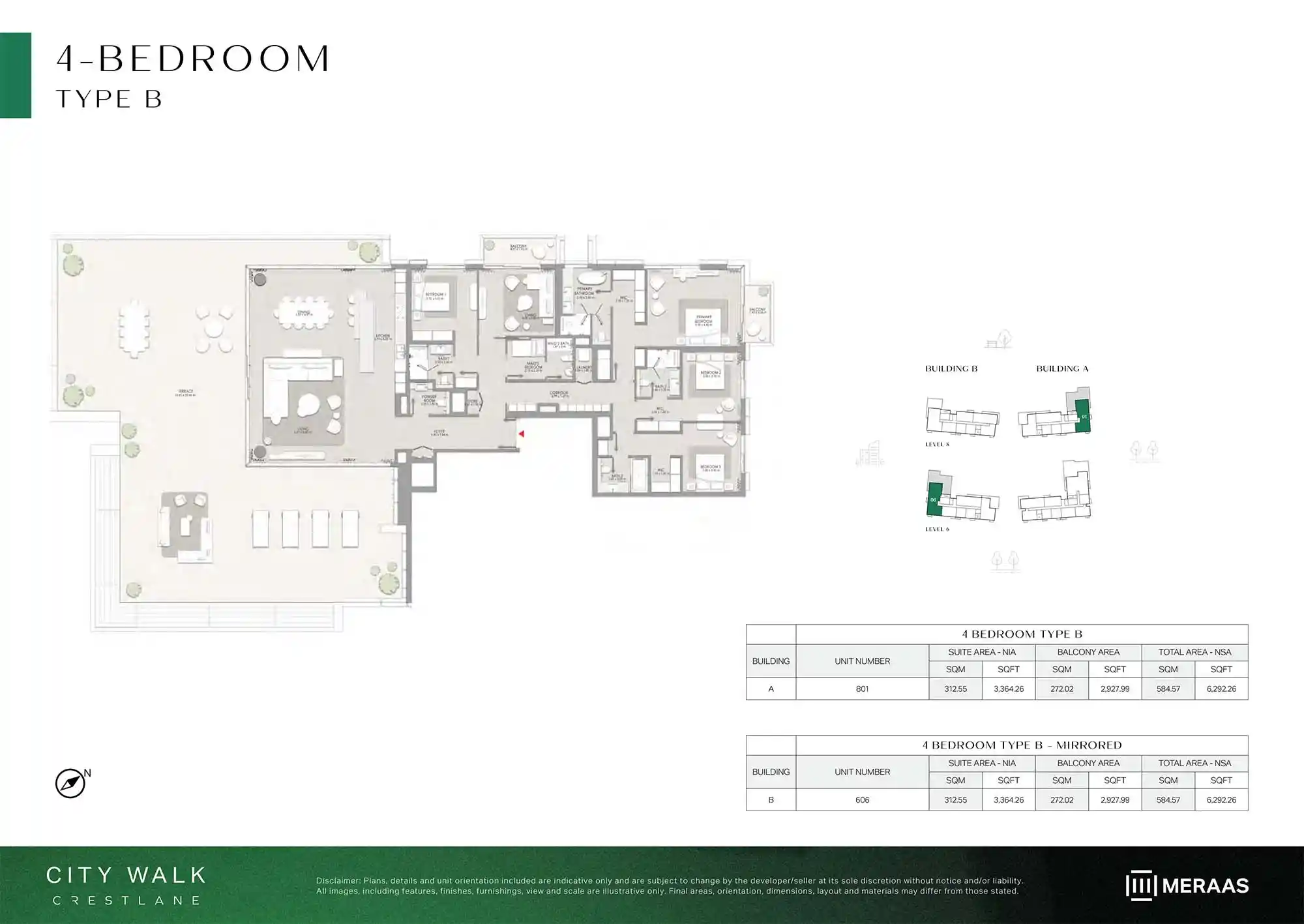 LEVEL 06 & 08 (TYPE B & TYPE B MIRRORED)