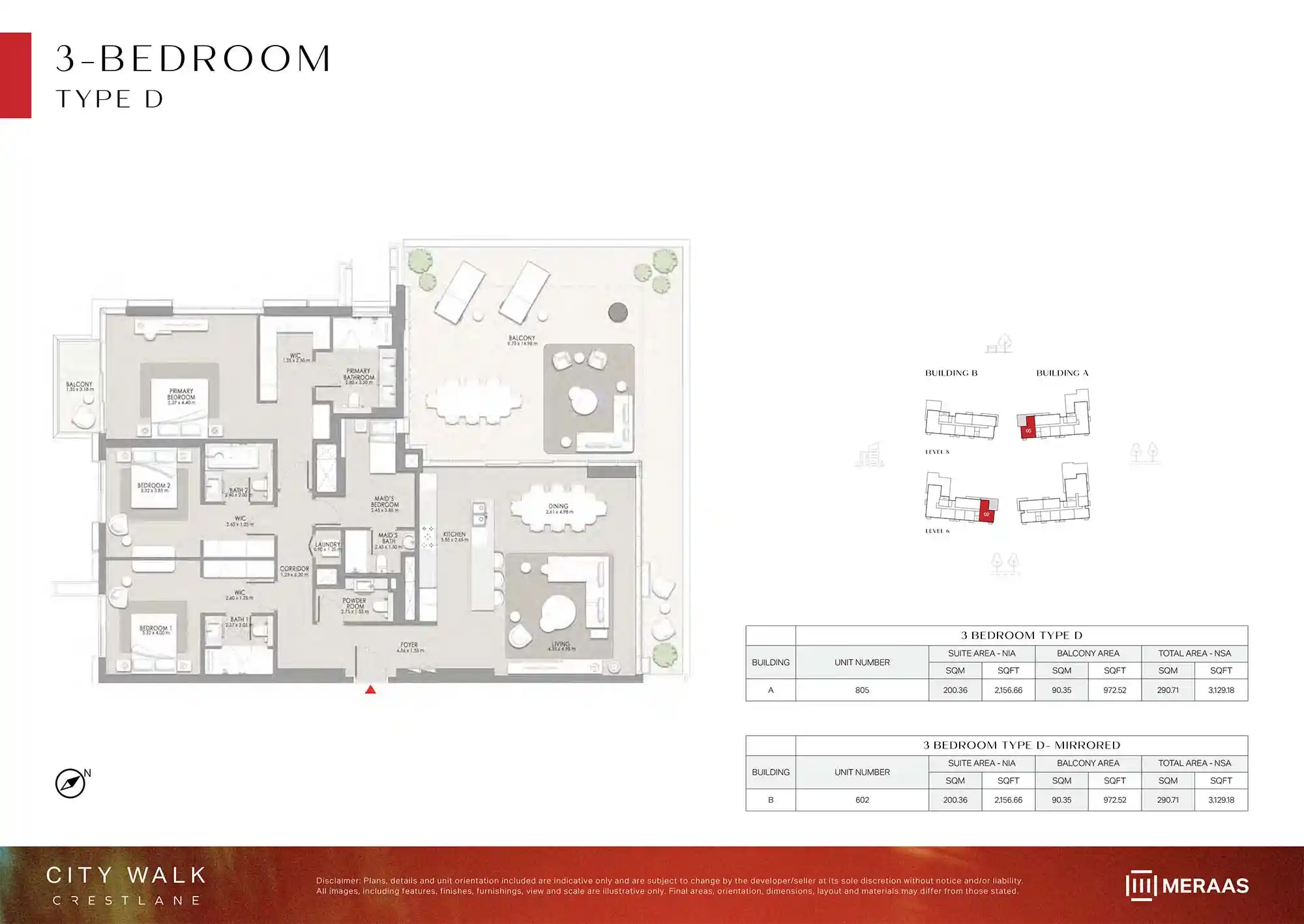 LEVEL 06 & 08 (TYPE D & TYPE D MIRRORED)