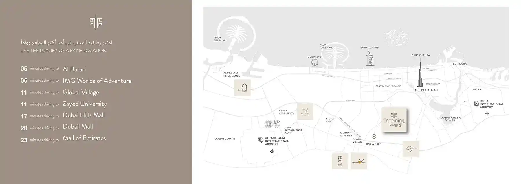 Master Plan of Taormina Village 2