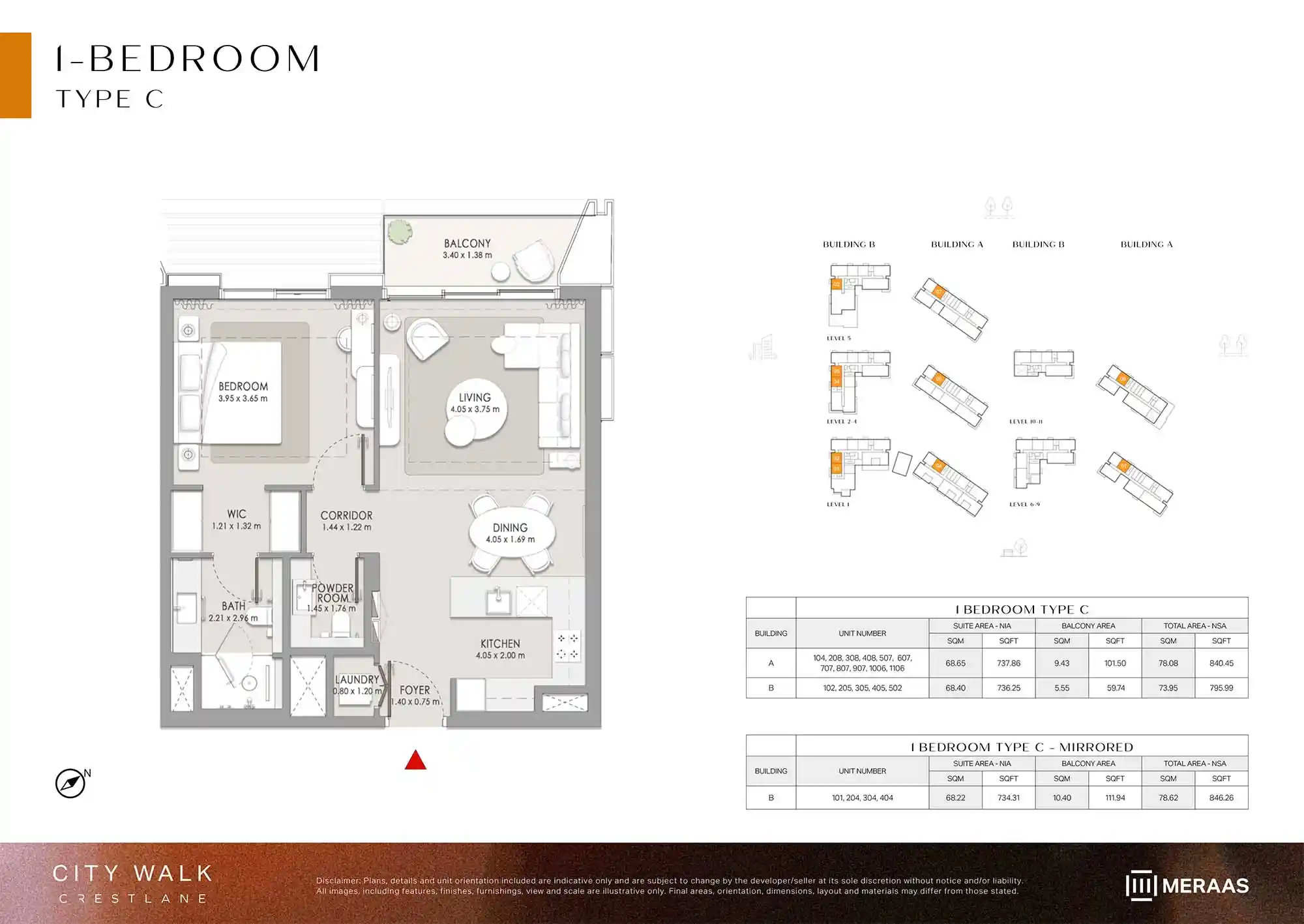 Level 01-11 (Type C & Type C Mirrored)