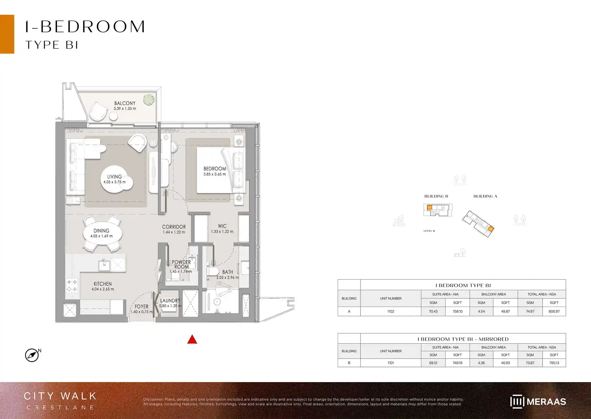 Level 11 (Type B1 & Type B1 Mirrored)