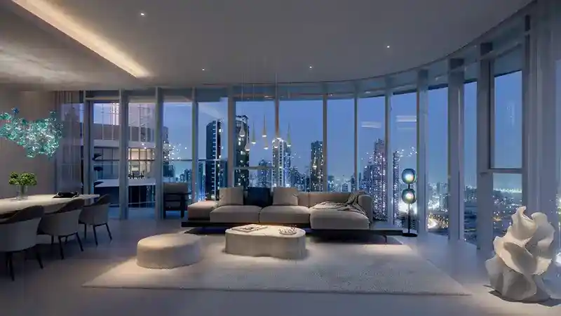 Joud Tower Living Area