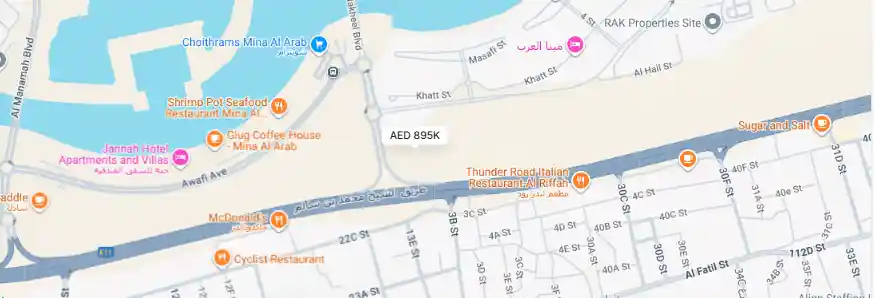 enta-mina-residences-location-map