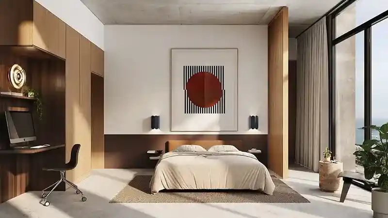 Enta Mina Residences Master Bedroom