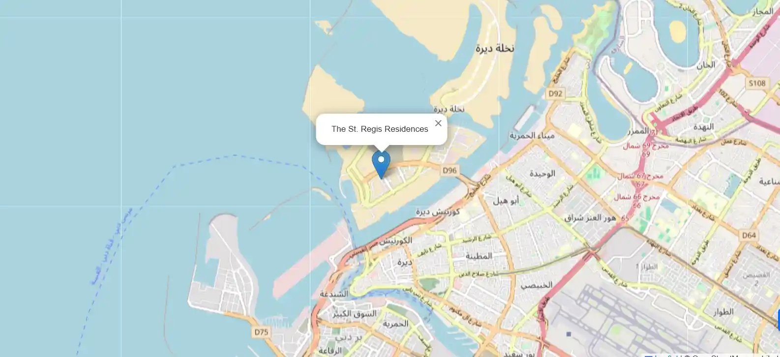 st-regis-residences-location-map
