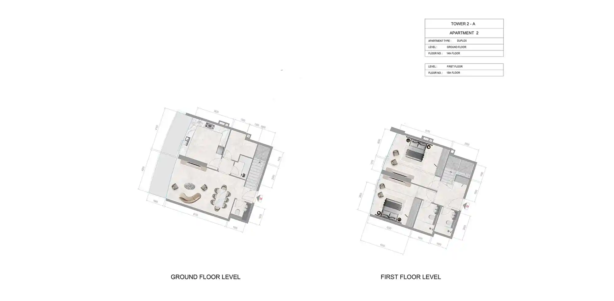 14th-15th Floor (Unit 2)