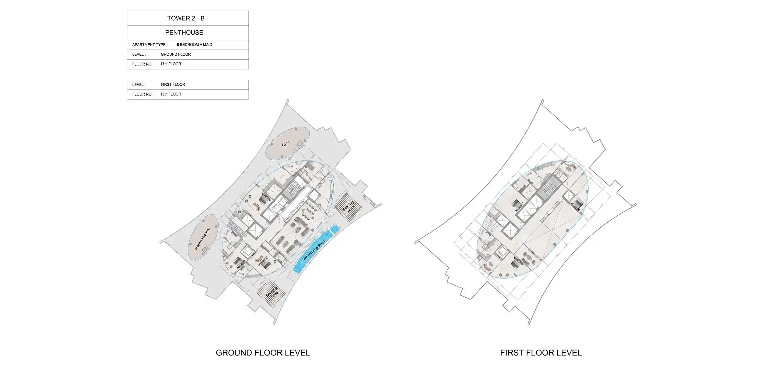 17th-18th Floor (Unit 1)