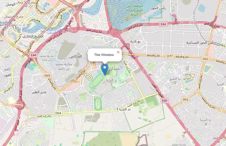 The Winslow Location Map