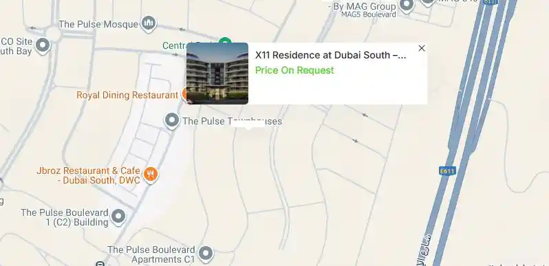 Location of X11 Residence