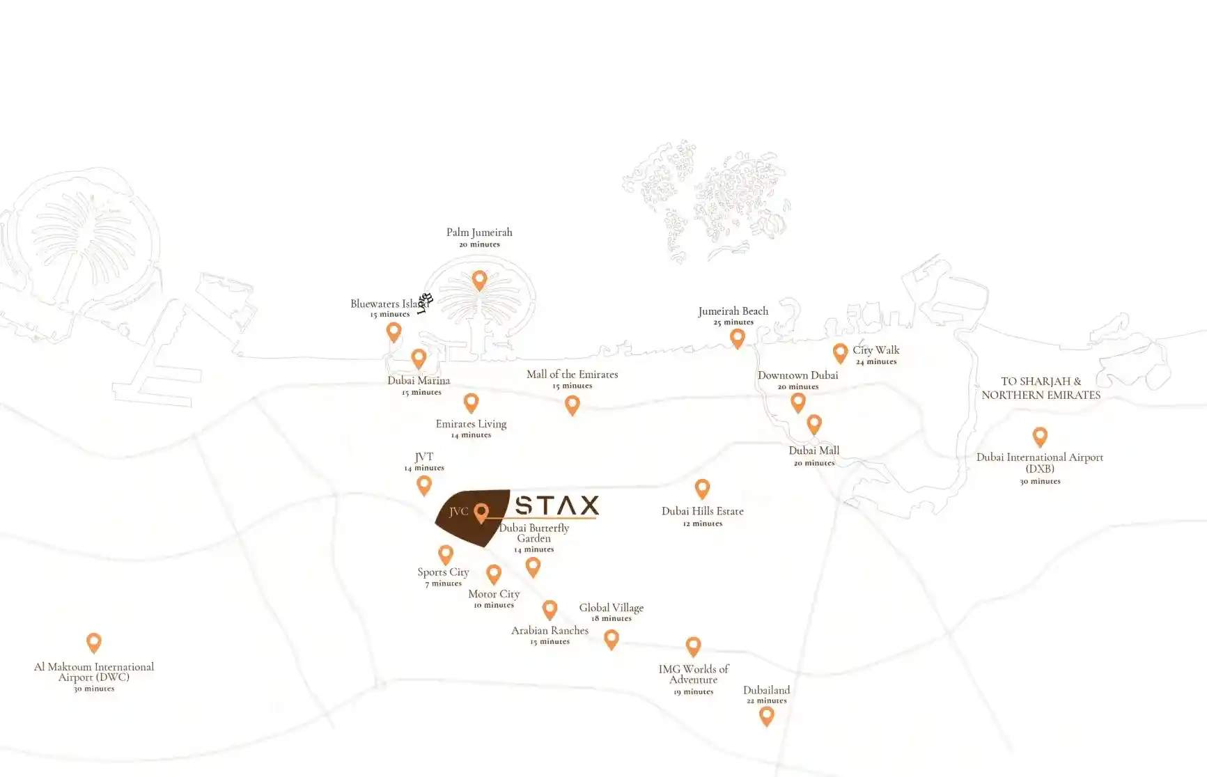 Master Plan of Stax Tower