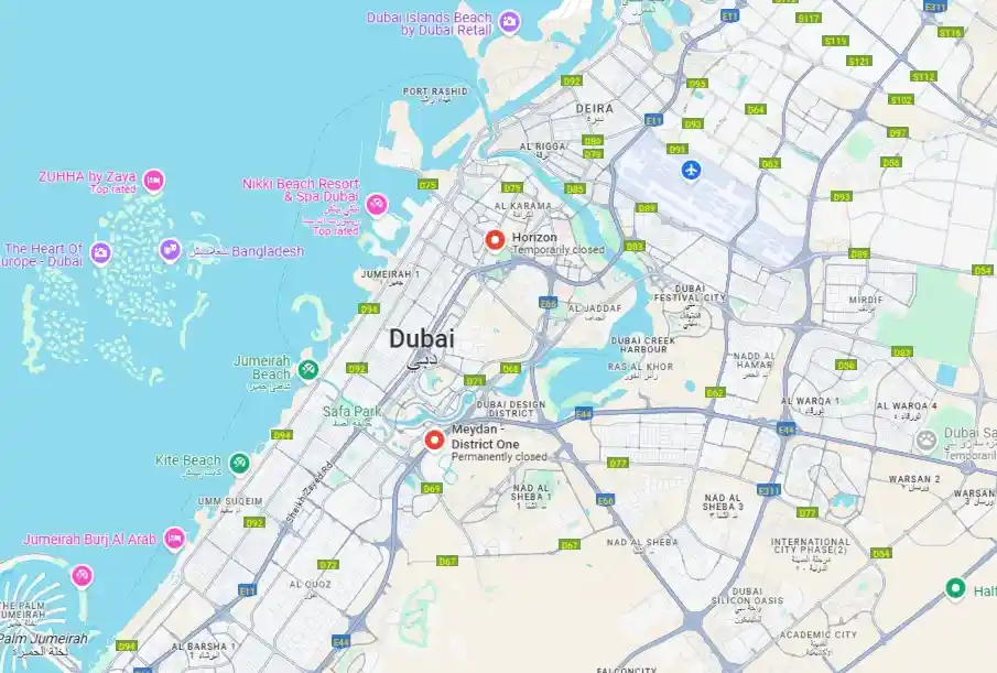 Master Plan of Reserve Bay