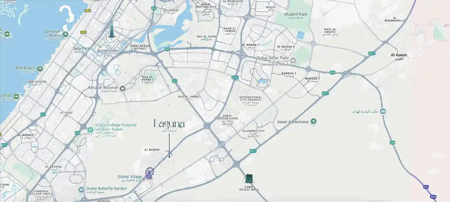 Master Plan of Laguna Residence 2