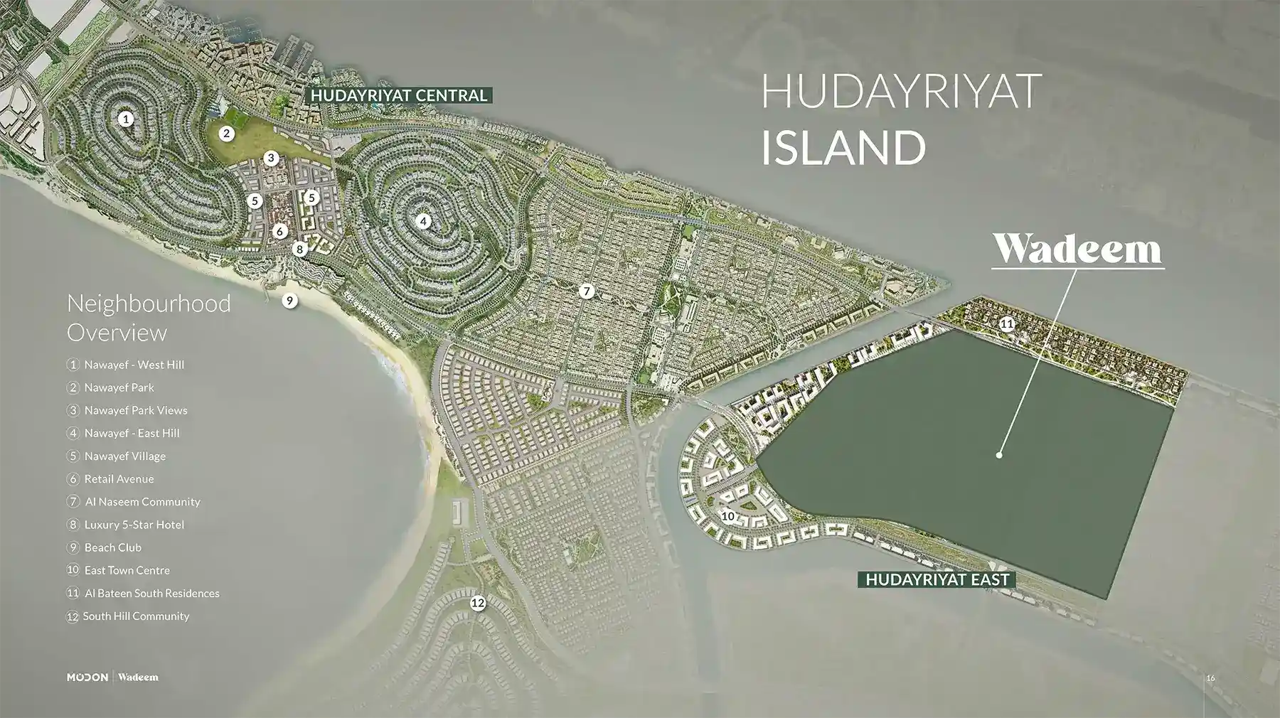 Master Plan of Wadeem