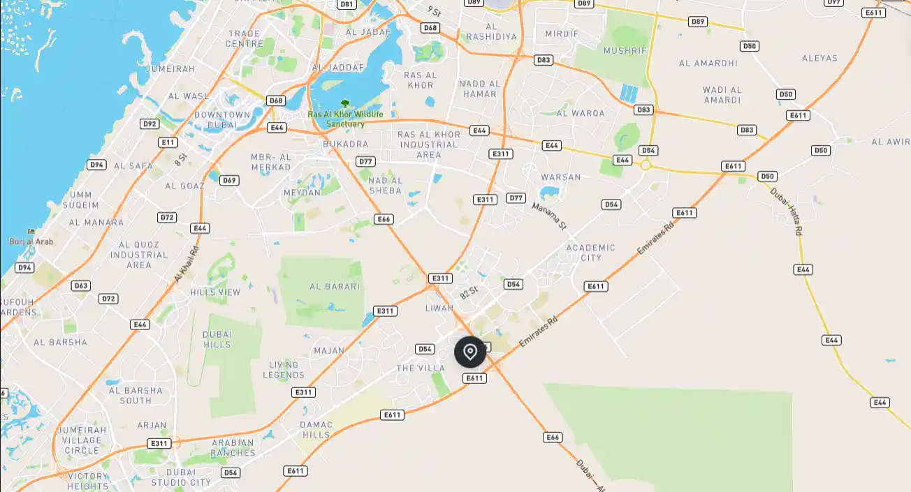 sky-line-location-map